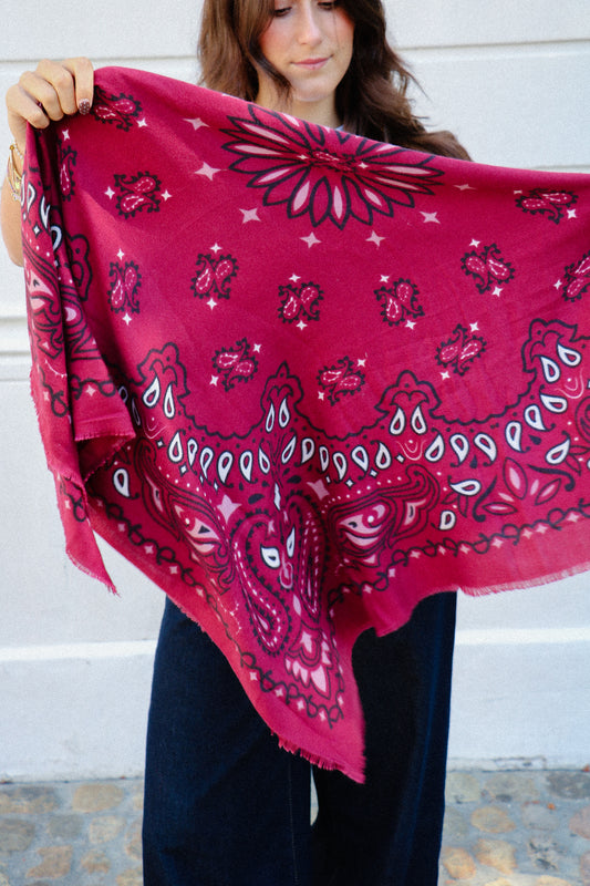 Foulard Burgundy