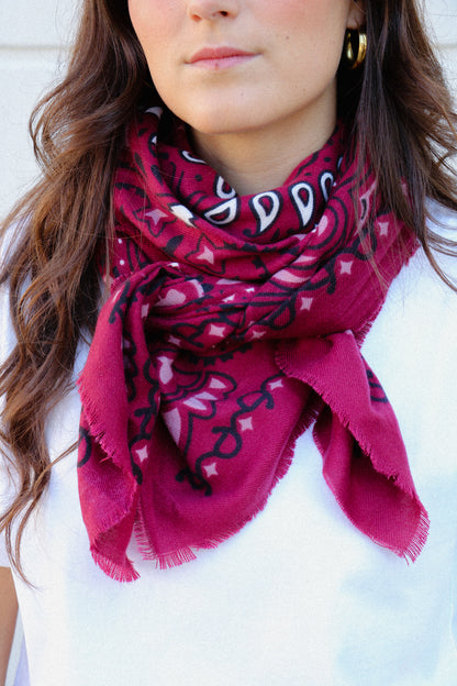 Foulard Burgundy