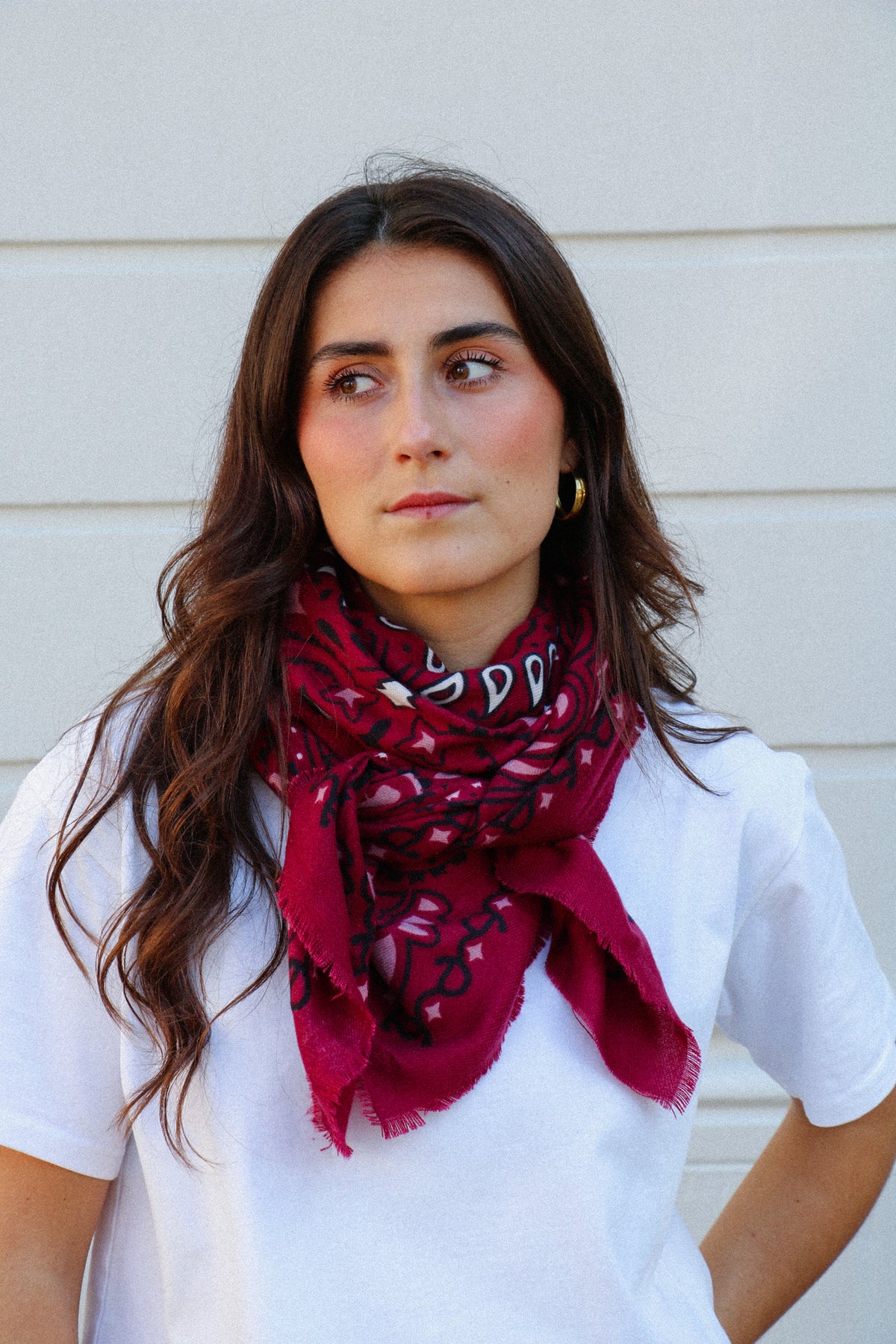 Foulard Burgundy