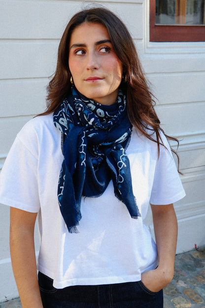Foulard Navy